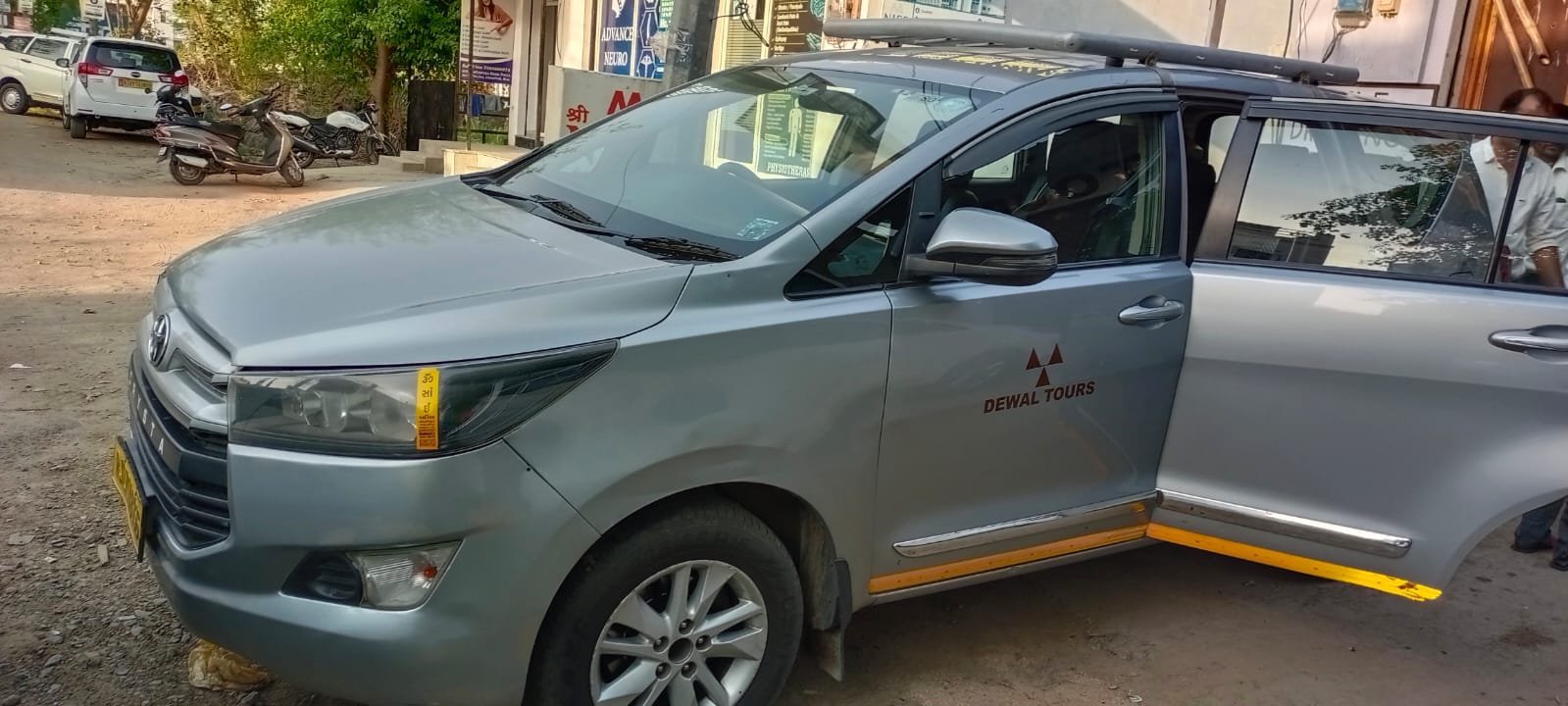 Toyota Innova Crysta on rent in Udaipur