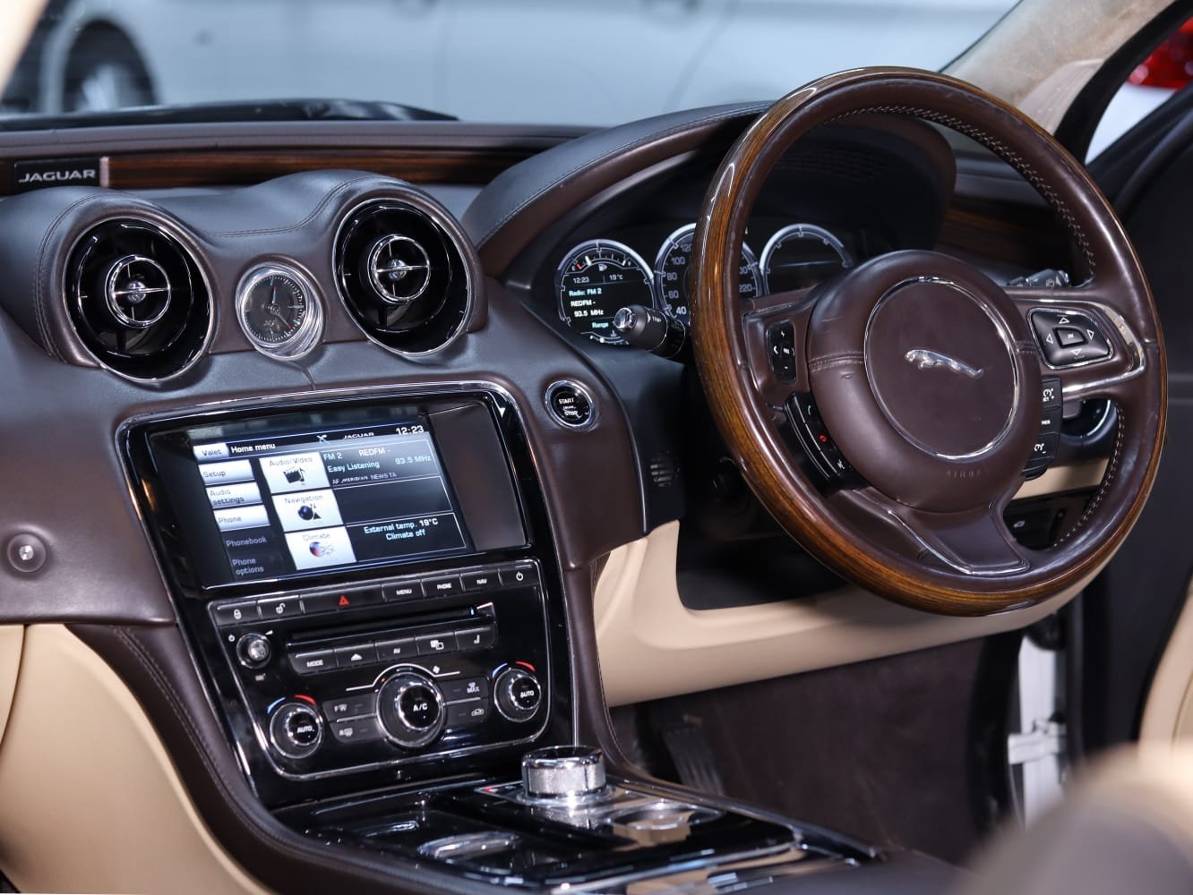 Jaguar interior