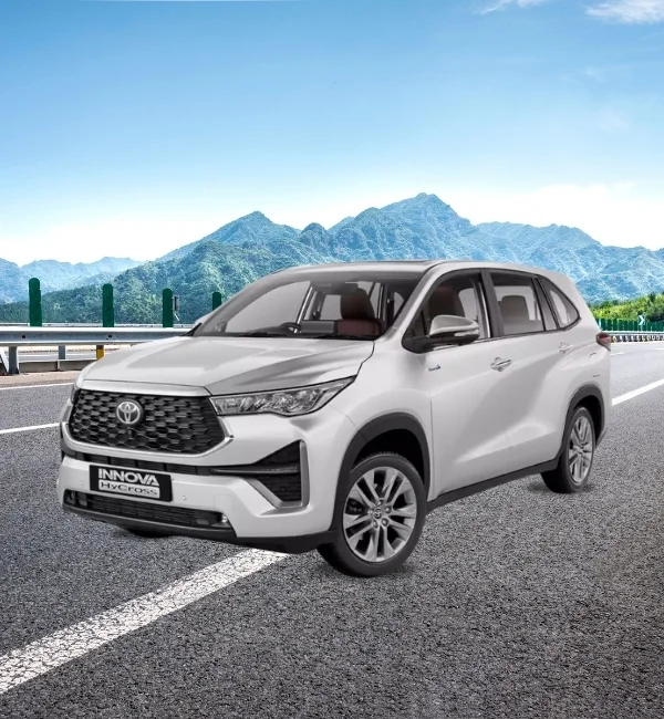 Innova Hycross on rent in Udaipur